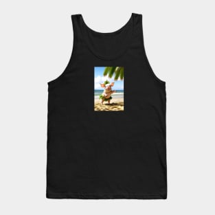 Hula Piggy Tank Top